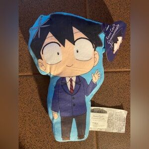 Komi Can’t Communicate Tadano Hitohito Plush • 10” Anime Stuffed Toy • NWT